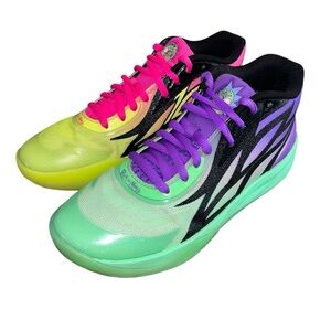 Puma LaMelo Melo 2 Ball MB.02 Rick and Morty 377411-02 Basketball Shoes Size 7.5